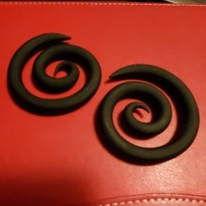 0g matte black glass super spirals